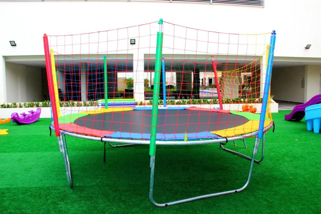 Apartamento Parque Veredas Flat 311 Vista As Piscina Ascesso Ao Rio Ao Lado Do Hot Park
